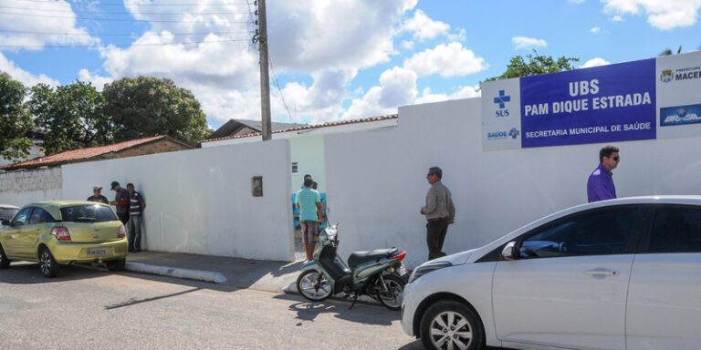 Unidade Básica de Saúde Pam Pique Estrada
Rua das Flores, S/N, Conj. Joaquim Leão, Ponta Grossa, Maceió (AL)