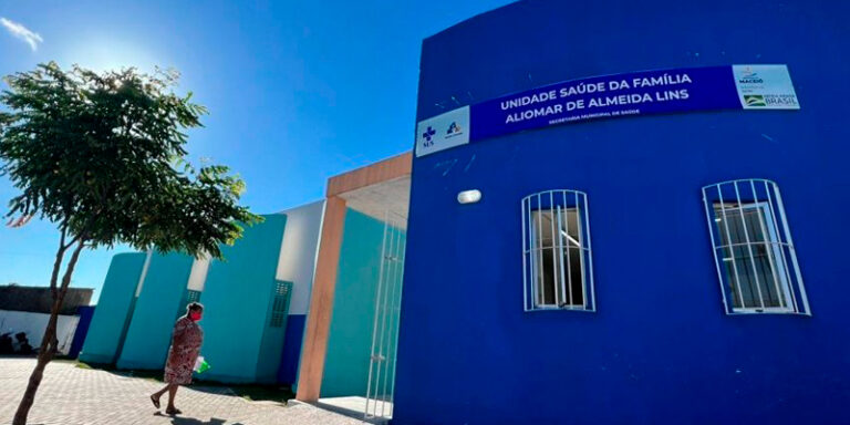 Unidade de Saúde da Familia Aliomar de Almeida Lins
Av. Corr. Transporte. Moacir Andrade s/n. CJ Bela Vista, Maceió (AL)